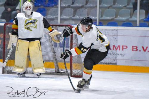 Foto impressie 23 nov. 2018 | Cairox Hijs Hokij vs Mechelen Golden Sharks