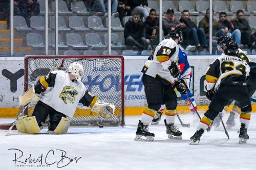Foto impressie 23 nov. 2018 | Cairox Hijs Hokij vs Mechelen Golden Sharks