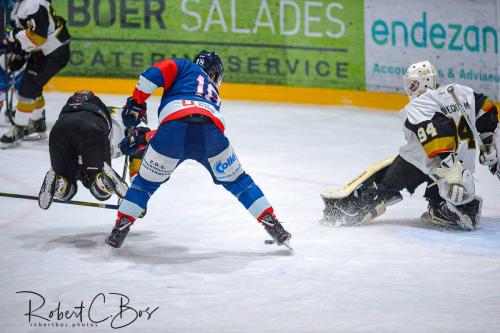 Foto impressie 23 nov. 2018 | Cairox Hijs Hokij vs Mechelen Golden Sharks