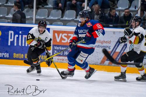 Foto impressie 23 nov. 2018 | Cairox Hijs Hokij vs Mechelen Golden Sharks