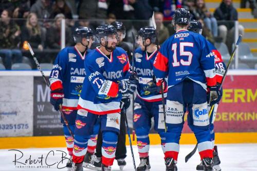 Foto impressie 23 nov. 2018 | Cairox Hijs Hokij vs Mechelen Golden Sharks